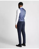 Luca Mix + Match Slim Fit Waistcoat - Navy