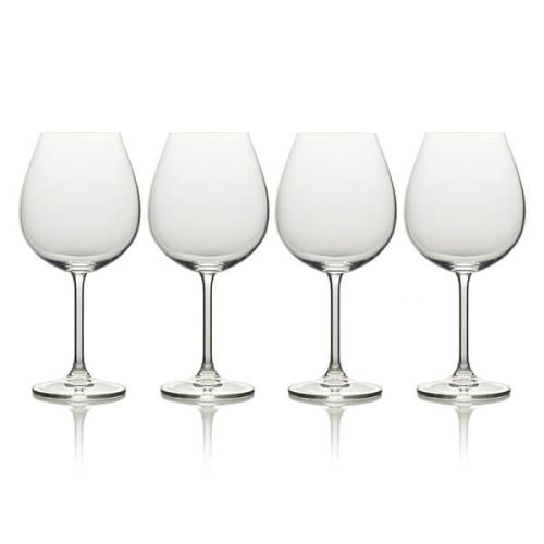 Mikasa Julie Bordeaux Wine Glass Set of 4