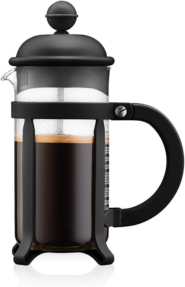 Java 3 Cup French Coffee Press - Black