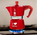 Bialetti Moka Express 3 Cup - Red