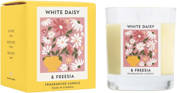 Candle - White Daisy
