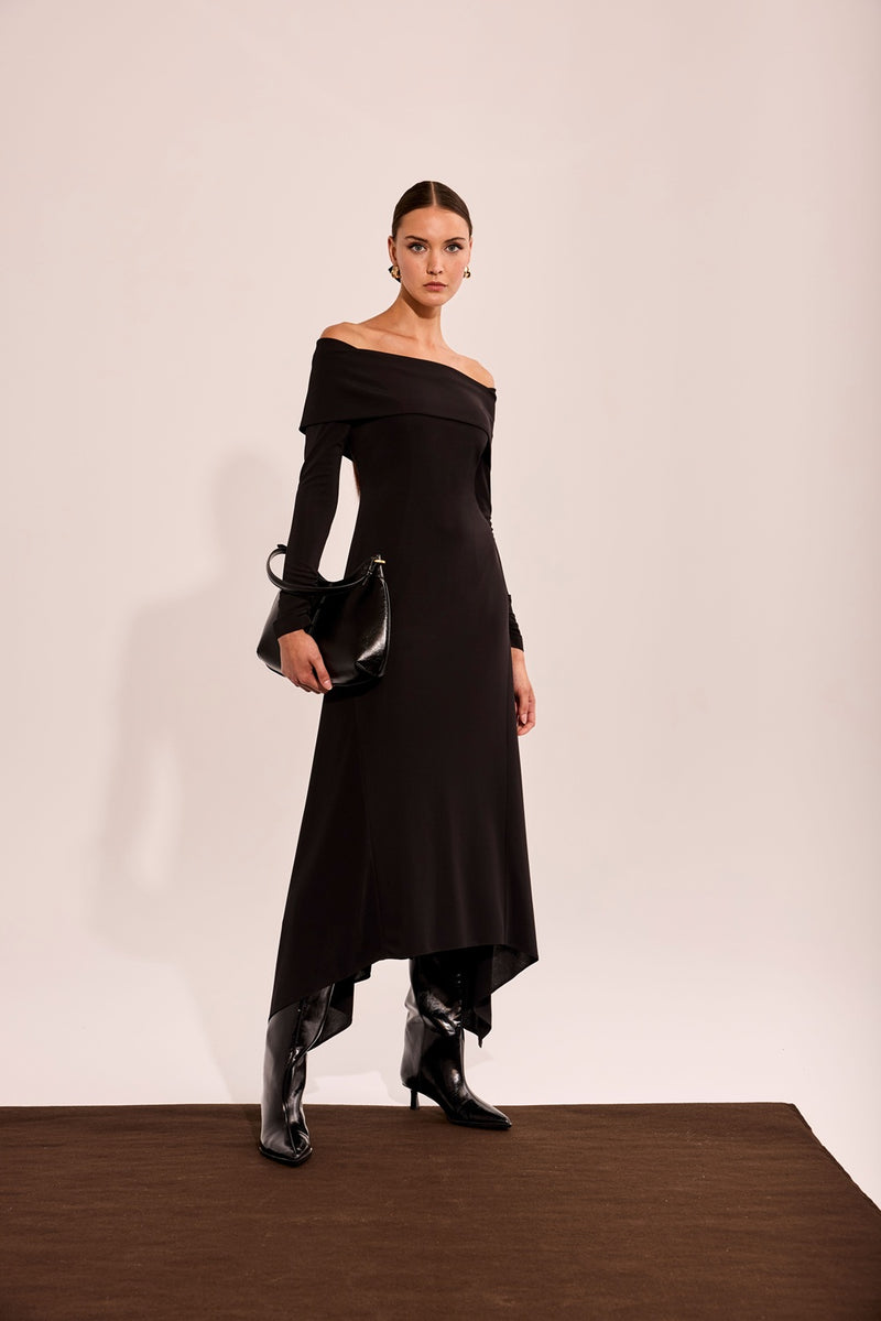 Midi Dress - Black