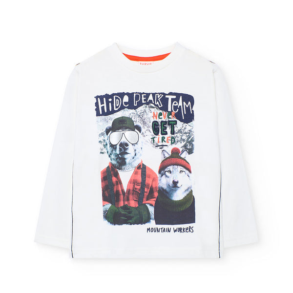 Knit T-Shirt - Off White