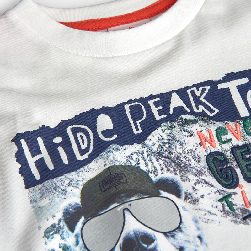 Knit T-Shirt - Off White