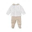 Knitted Babygrow - Camel