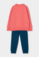 T-Shirt & Shorts Set - Coral
