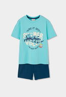 T-Shirt & Shorts Set - Pacific