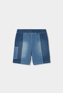 Denim Bermuda Shorts - Blue