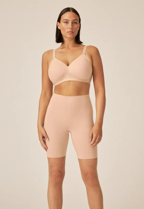 Side Smoother Soft Mould Bra - Skin