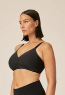 Side Smoother Soft Mould Bra - Black