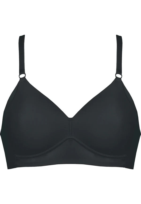 Side Smoother Soft Mould Bra - Black