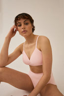 Side Smoother Soft Mould Bra - Blush