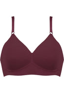 Side Smoother Soft Mould Bra - Plum