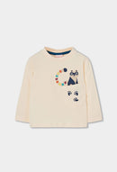 Knit T-Shirt - Ecru