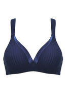 Padded Non Wire Mould Bra - Navy