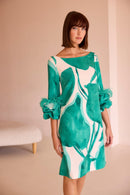 Straight Dress - Green