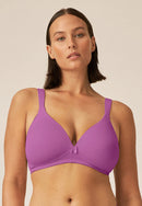 Padded Non-Wired Bra - Purple Orchid