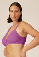 Padded Non-Wired Bra - Purple Orchid