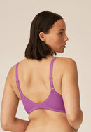 Padded Non-Wired Bra - Purple Orchid