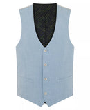 Slim Fit Massa Waistcoat - Sky Blue
