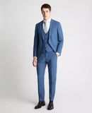 Slim Fit Massa Waistcoat - Air Force Blue