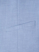 Slim Fit Massa Waistcoat - Light Blue Grey