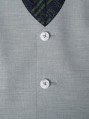 Massa Waistcoat - Light Green Grey