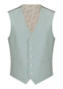 Waistcoat - Light Green Grey