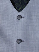 Lucian Waistcoat - Light Blue Grey