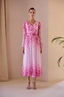 Midi Dress - Pink