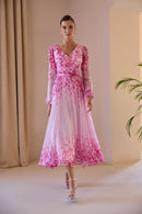 Midi Dress - Pink