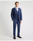 Tapered Fit Palucci Mix & Match Waistcoat - Slate Blue