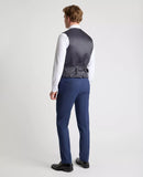 Tapered Fit Palucci Mix & Match Waistcoat - Slate Blue
