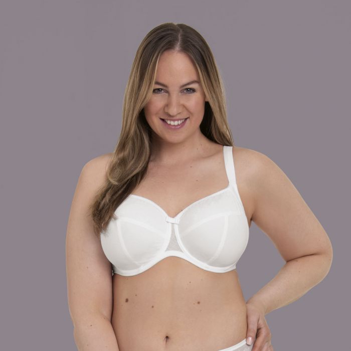Underwire Full Cup Bra - White