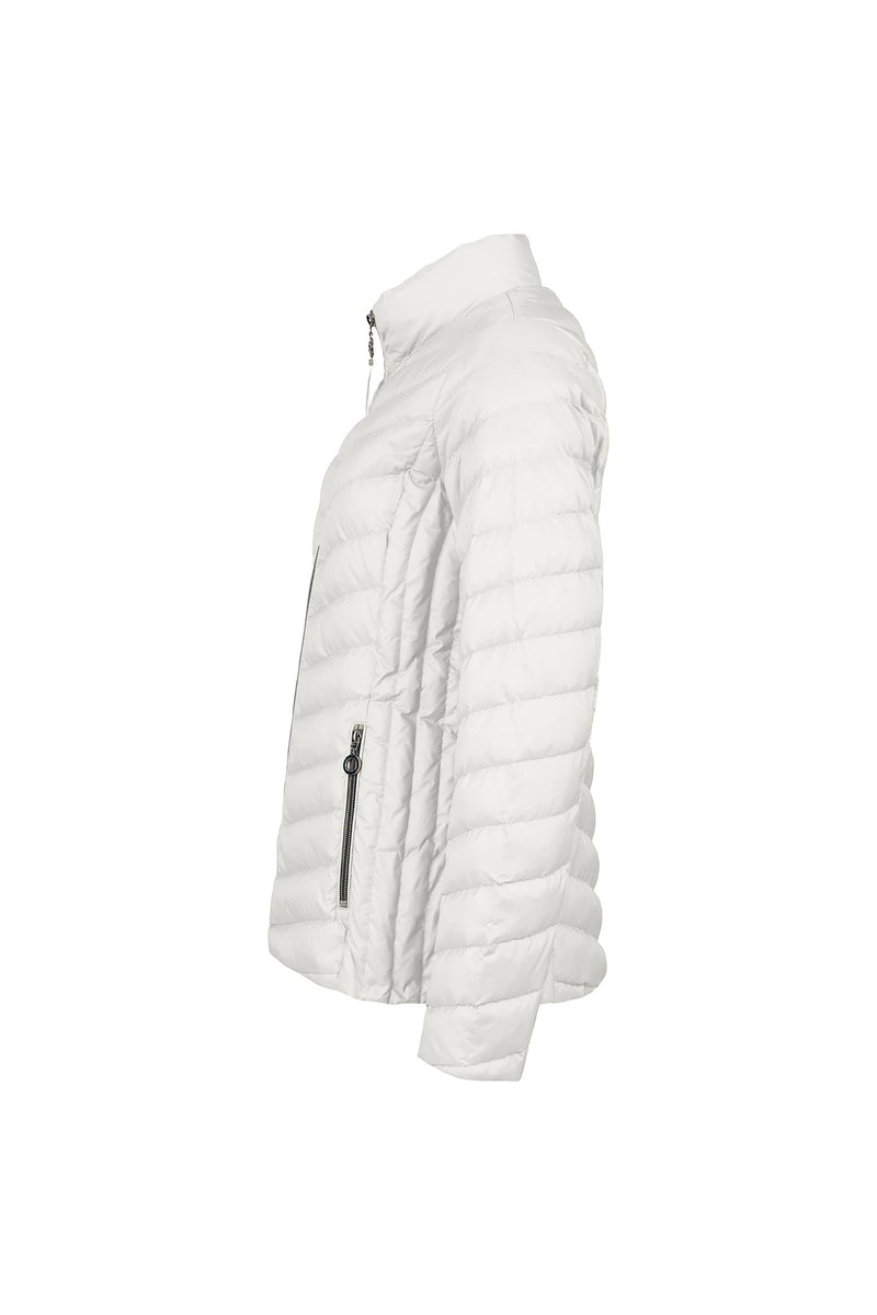 Short Padded Jacket - White