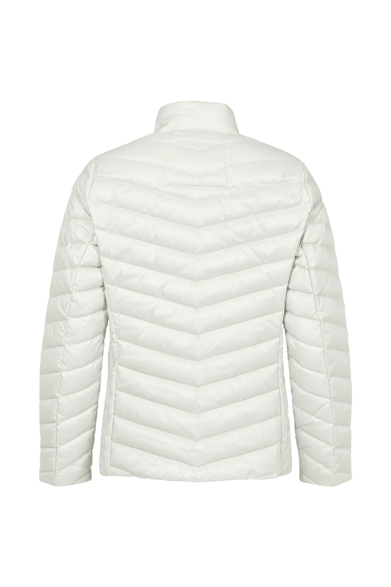 Short Padded Jacket - White