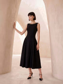 Chain Detail Dress - Black