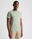 Plain T-Shirt - Light Green Grey