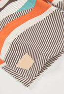 Flame Bermuda Shorts - Beige