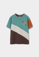 Two Tone T-Shirt - Laurel