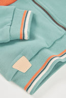 Striped Fleece Jacket - Laurel