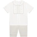 Two Piece Top & Shorts - Stone