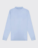 Long Sleeve Polo - Light Blue