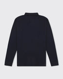 Long Sleeve Polo - Navy
