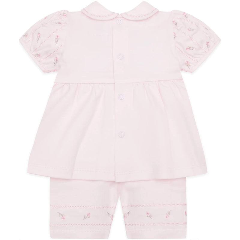 Jersey Top & Shorts - Pale Pink