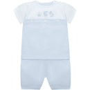 Lyle Toybox Top & Shorts Set - Pale Blue