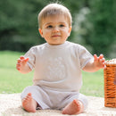 Lennox Teddy Top & Shorts Set - Stone