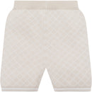 Lennox Teddy Top & Shorts Set - Stone