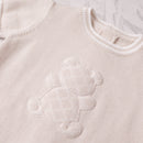 Lennox Teddy Top & Shorts Set - Stone