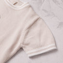 Lennox Teddy Top & Shorts Set - Stone